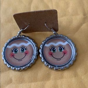 Gingerbread Earrings